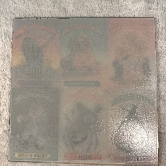 Rare Vtg MCM 1986 Six Different Images Of Garbage Pail Kids Carnival Prize Glass - Picture 14 of 15